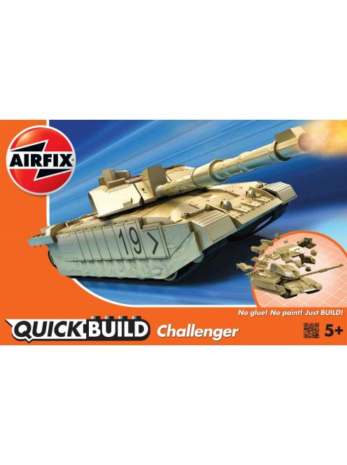 Airfix - Quickbuild Challenger Tank Desert