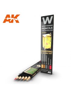 AK Interactive - Watercolor Pencil Set Chipping