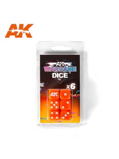 AK Interactive - Set 6 Dices (Orange)