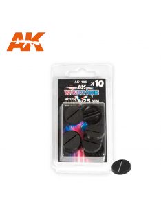 AK Interactive - Round Base With Lip 25Mm