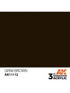 AK Interactive - Grim Brown 17ml