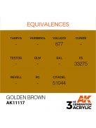 AK Interactive - Golden Brown 17ml