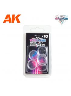 AK Interactive - Clear Hollow Base 25Mm - 10