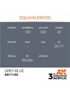 AK Interactive - Grey-Blue 17ml