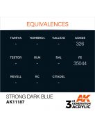 AK Interactive - Strong Dark Blue 17ml