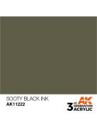 AK Interactive - Sooty Black INK 17ml