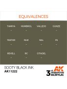 AK Interactive - Sooty Black INK 17ml