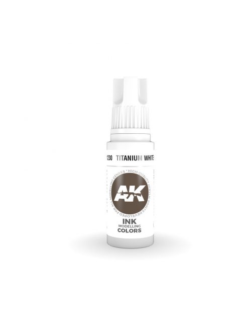 AK Interactive - Titanium White INK 17ml