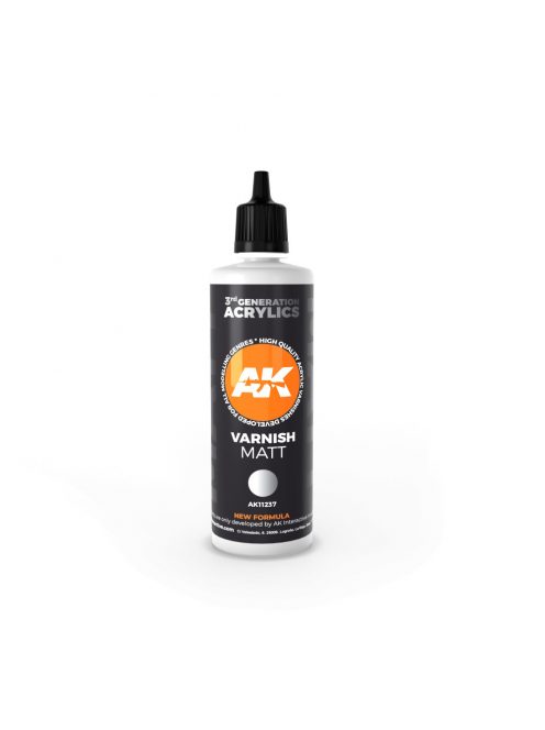 AK Interactive - Matt Varnish 100 ml 3rd Generation