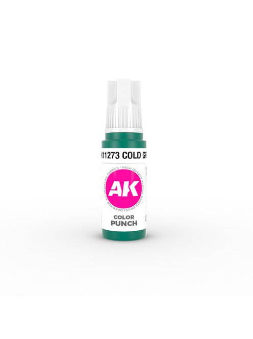 AK-Interactive - Cold Green Color Punch 17 Ml