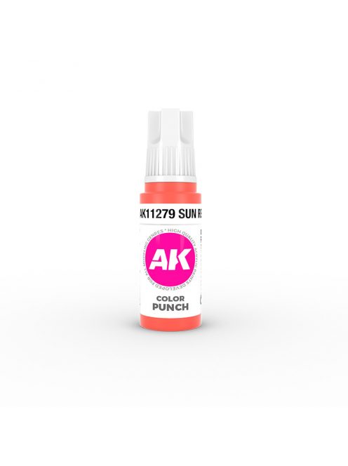 AK-Interactive - Sun Red Color Punch 17 Ml