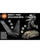 AK Interactive - Grey For Spaceships Set