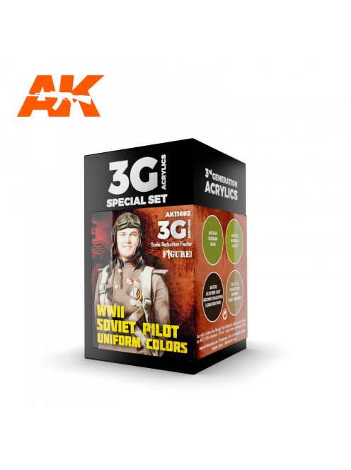 AK Interactive - WWII SOVIET UNIFORM COLORS 3G