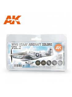 AK Interactive - WWII USAAF Aircraft Colors Vol.2 SET 3G