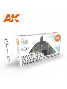 AK Interactive - WWII US Aircraft Interior Colors SET 3G