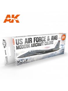   AK Interactive - US Air Force & ANG Modern Aircraft Colors SET