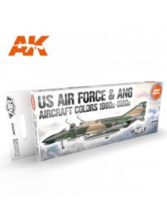   AK Interactive - US Air Force & ANG Aircraft 1960s-1980s SET 3G