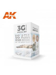   AK Interactive - US Asia Minor Scheme (IIAF/IRIAF Aircraft) SET 3G