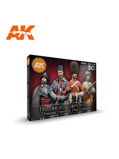 AK Interactive - Hystorical Figures S. Xvi-XVIII By Pepe