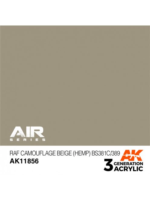 AK Interactive - RAF Camouflage Beige (Hemp) BS381C/389