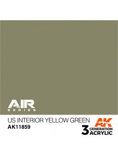 AK Interactive - US Interior Yellow Green