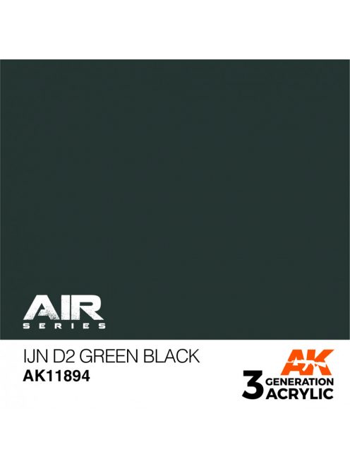 AK Interactive - IJN D2 Green Black