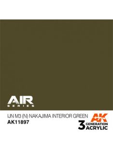 AK Interactive - IJN M3 (N) Nakajima Interior Green