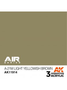 AK Interactive - A-21m Light Yellowish Brown