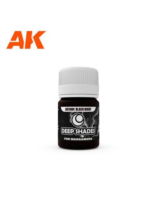 AK Interactive - AK13001 BLACK NIGHT - Deep Shade (30ml) - Acrylic Paint