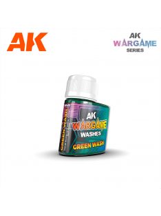 AK Interactive - AK14211 Green Wash (35ml) - Enamel Wash