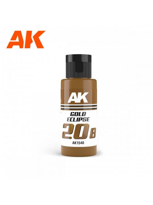 AK Interactive - Dual Exo 20B - Gold Eclipse  60Ml