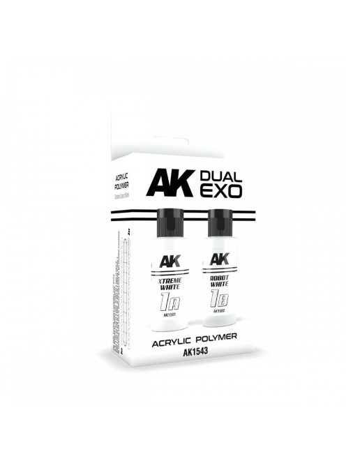 AK Interactive - Xtreme White & Robot White Dual Exo