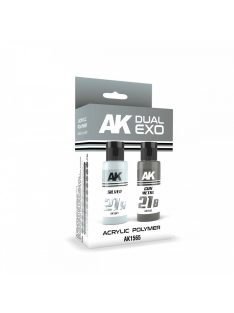 AK Interactive - Silver & Gun Metal Dual Exo Set 21