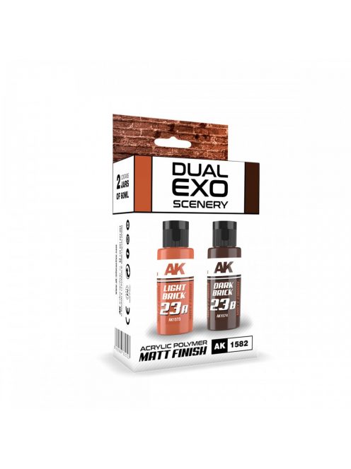 AK Interactive - Light Brick & Dark Brick Dual Exo Set 23