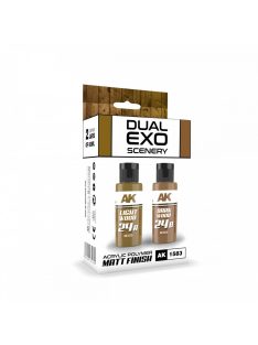 AK Interactive - Light Wood & Dark Wood Dual Exo Set