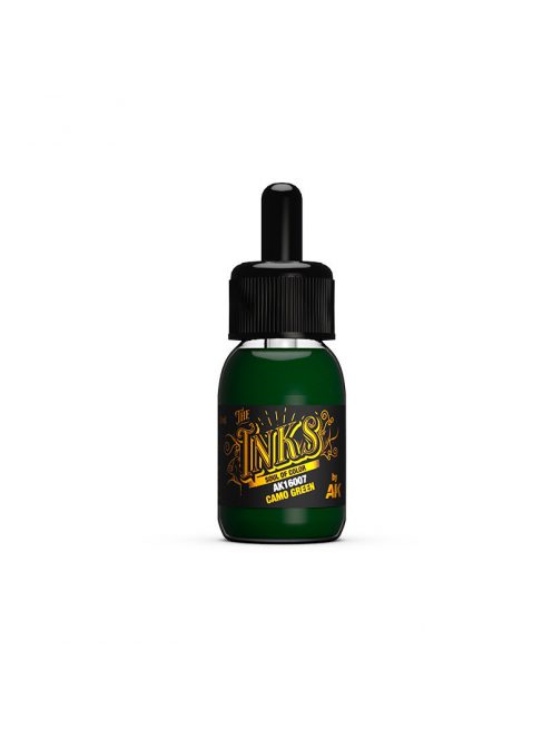 AK Interactive - AK16007 Camo Green - The INKS (30ml)