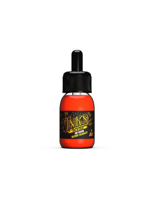 AK Interactive - AK16009 Blood Scarlet - The INKS (30ml)