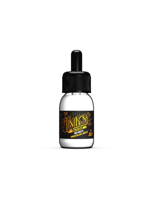 AK Interactive - AK16013 Inmaculate White - The INKS (30ml)