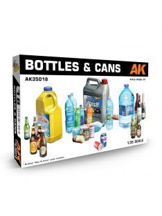 AK-Interactive - 1:35 Bottles & Cans