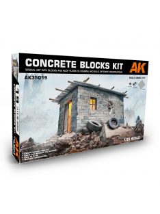 AK Interactive - Concrete Blocks Kit 1/35 Scale