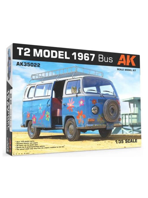 AK Interactive - T2 Model 1967 Bus 1/35 Scale