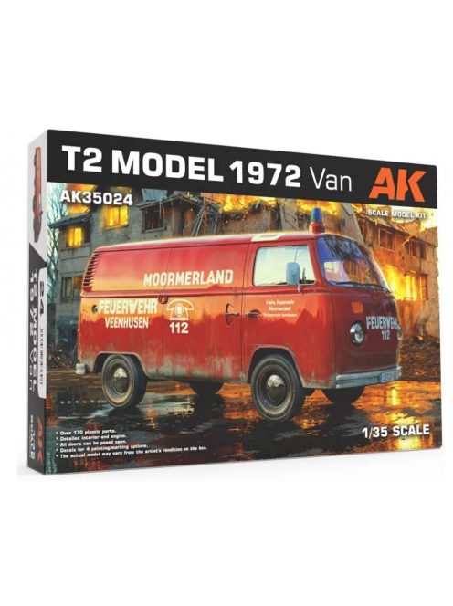 AK Interactive - T2 Model 1972 Van 1/35 Scale