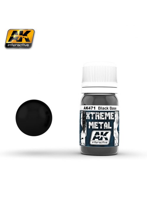 AK Interactive - Xtreme Metal Black Base