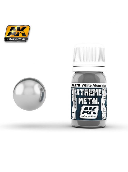 AK Interactive - Xtreme White Aluminium