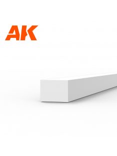 AK Interactive - Strips 1.50 x 2.00 x 350mm - STYRENE STRIP