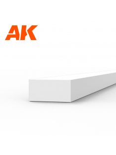 AK Interactive - Strips 1.50 x 3.00 x 350mm - STYRENE STRIP