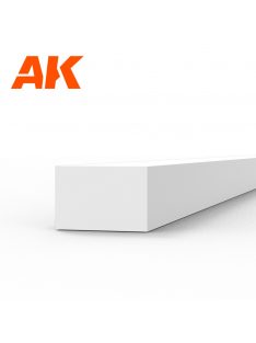 AK Interactive - Strips 2.00 x 3.00 x 350mm - STYRENE STRIP