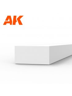 AK Interactive - Strips 2.00 x 4.00 x 350mm - STYRENE STRIP