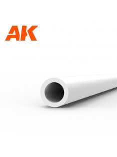   AK Interactive - Hollow tube 2.00dx350mm (W.T. 0,7mm)-STYRENE STRIP