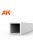 AK Interactive - Square hollow tube 3.00x350mm(0,7mm)-STYRENE STRIP